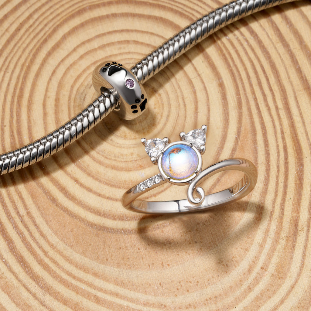 キャットムーンストーンバンドリング image number 2