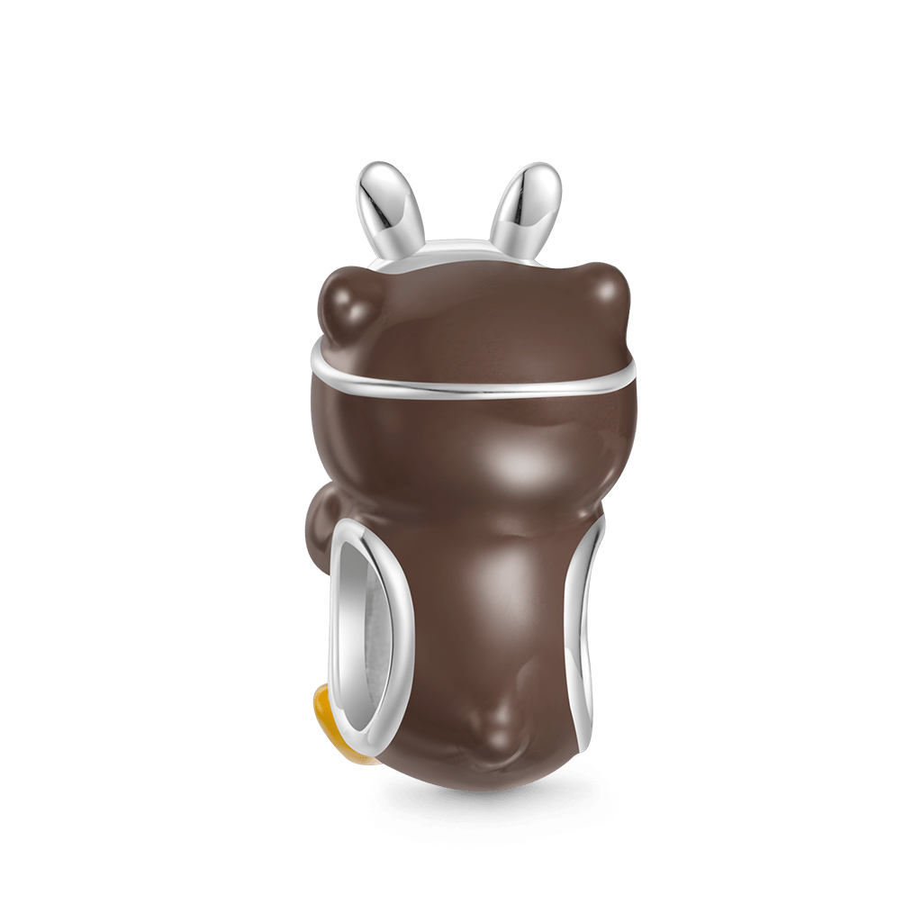 愛を抱きしめるフクロウのチャーム image number 2