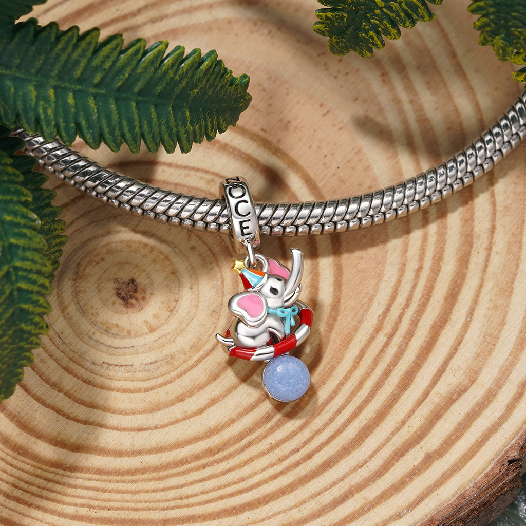 おもしろサーカスエレファントペンダント image number 3