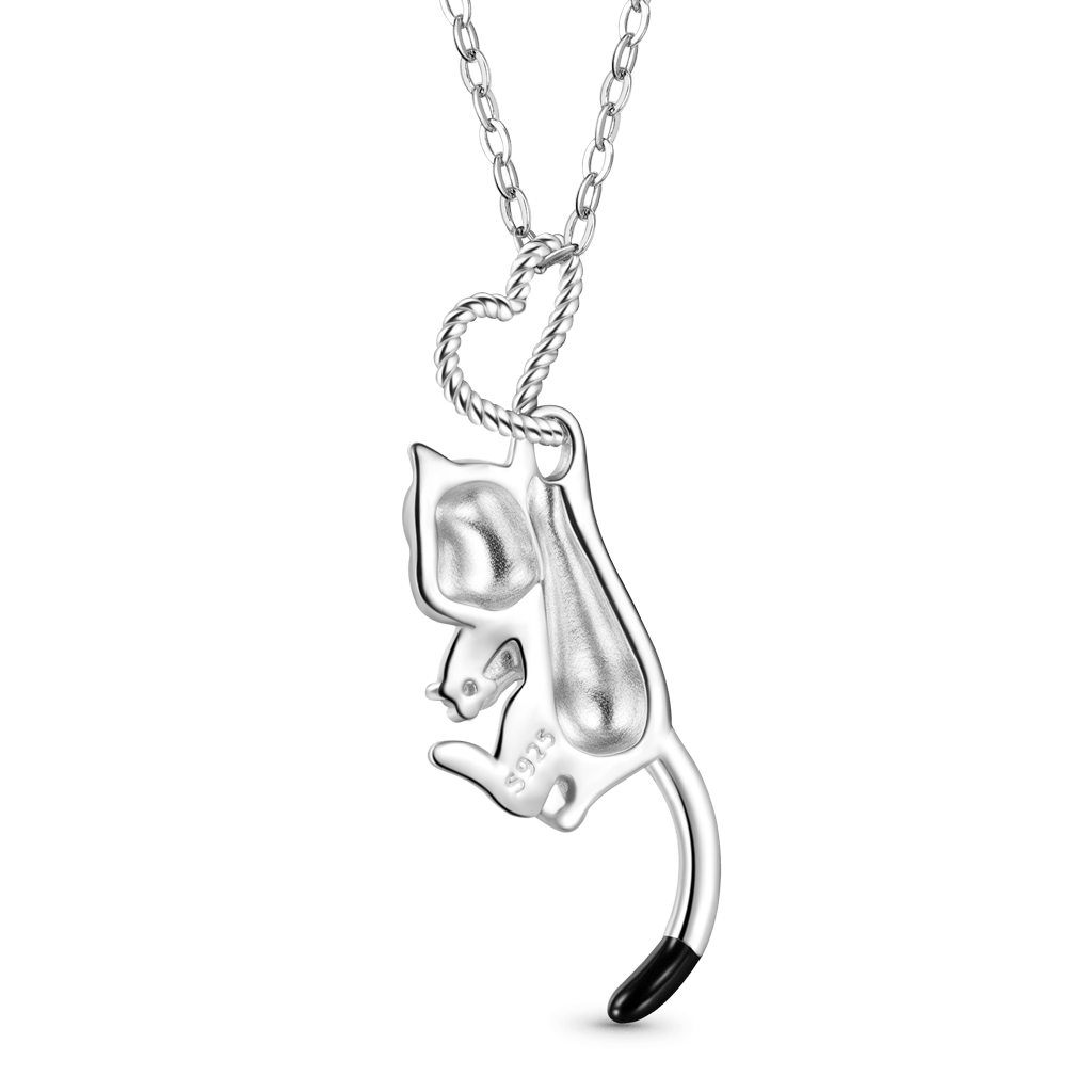 カウキャット ハートネックレス image number 1