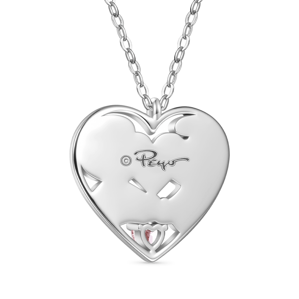 スマーフ ネックレス x ラブピンクジルコン image number 2