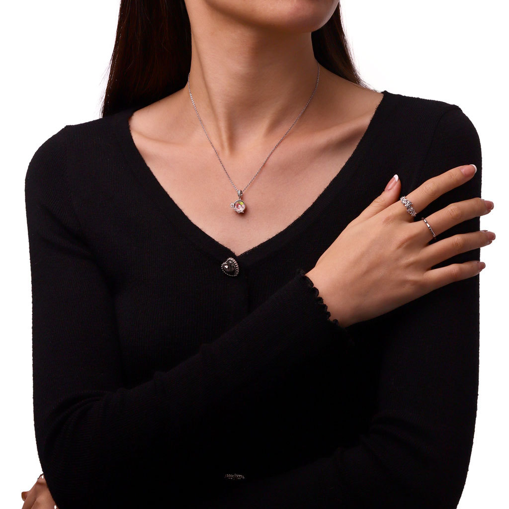 桜富士の流砂ペンダント image number 5