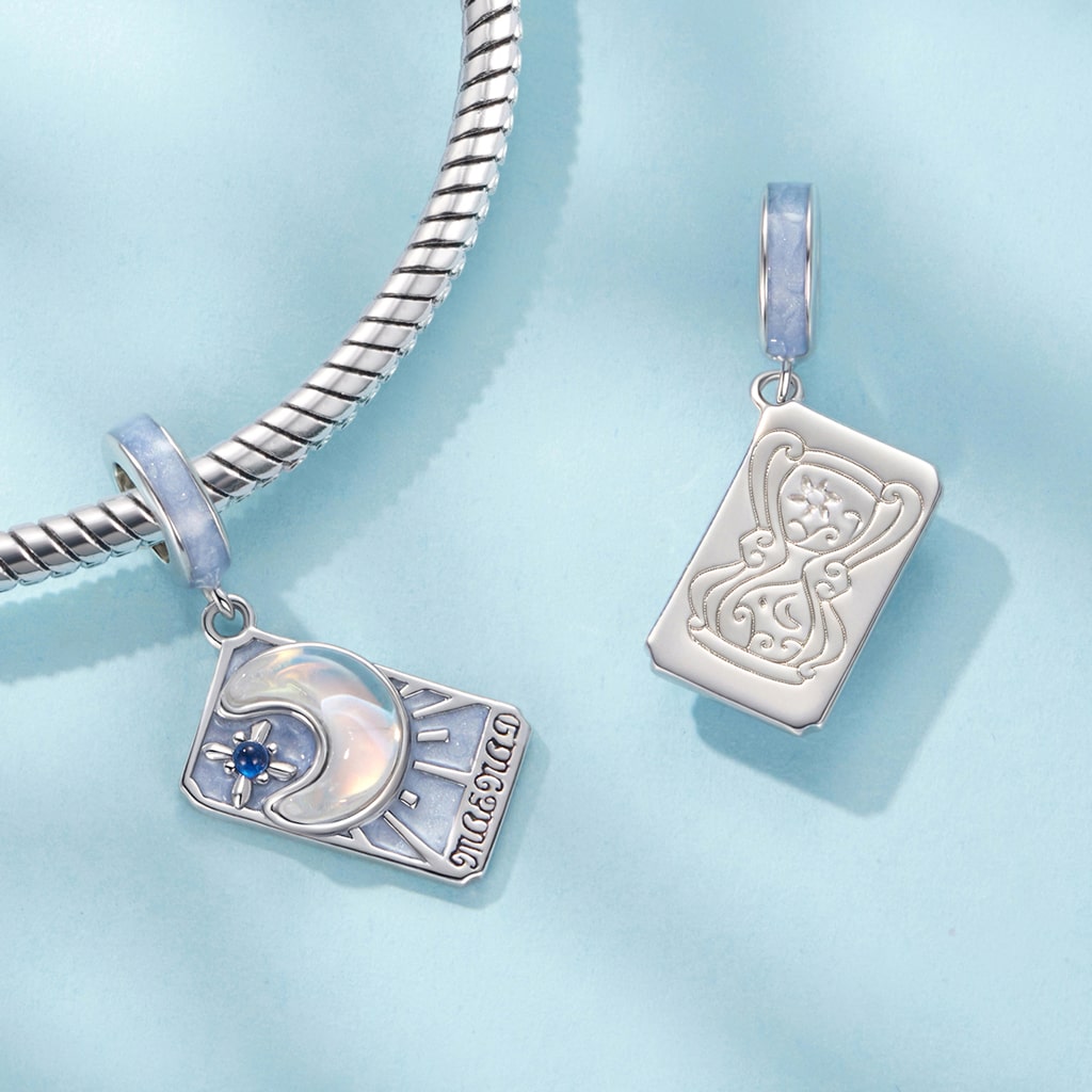 女教皇タロットペンダント image number 1