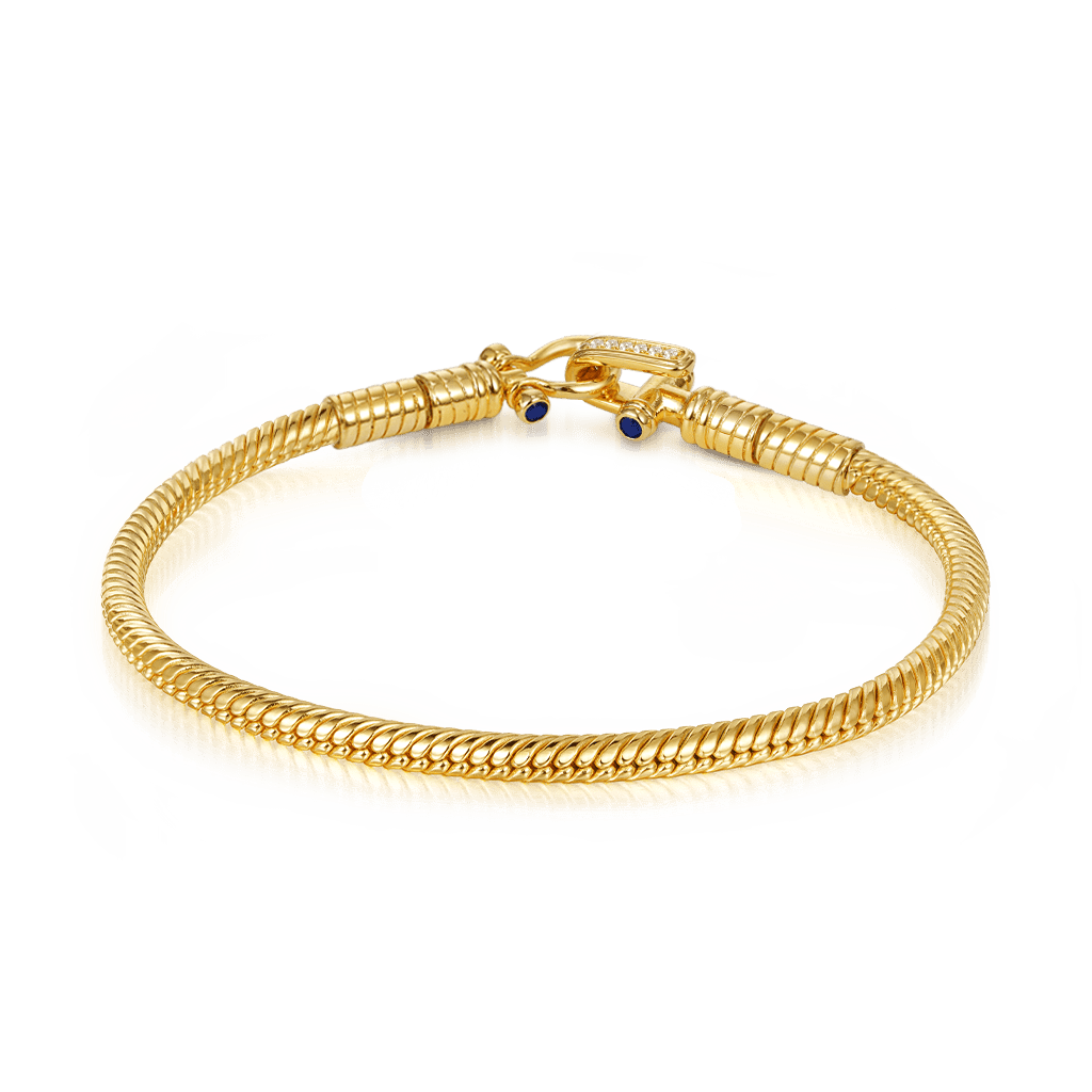 フォールドオーバー バックル スネーク ブレスレット image number 1