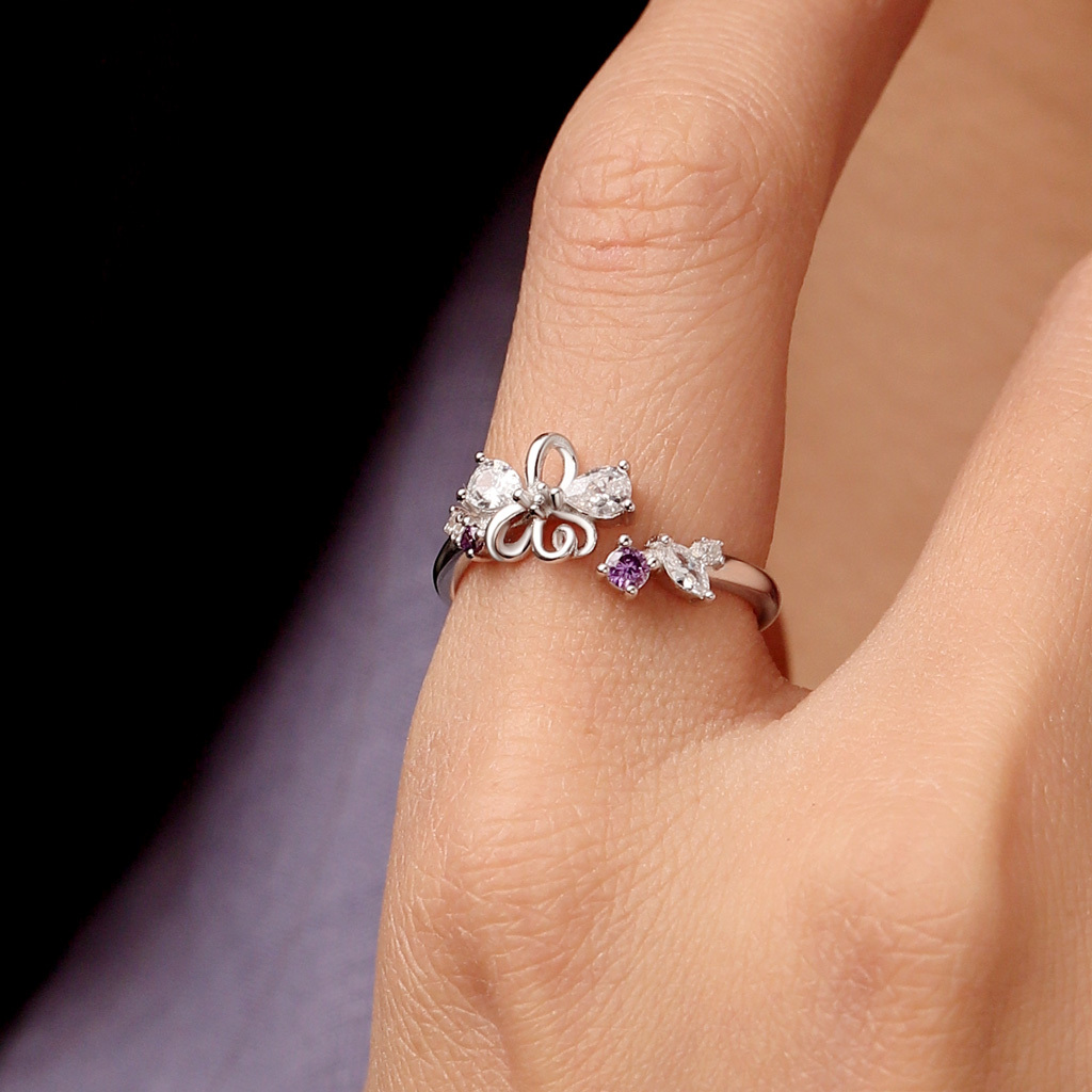 フラワーオープンリング image number 4