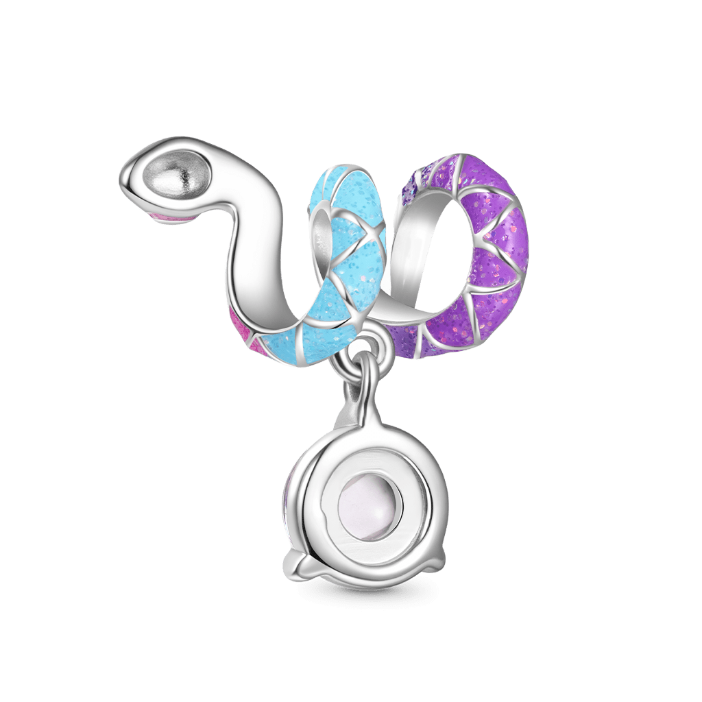 カラフルなスネークチャーム image number 1