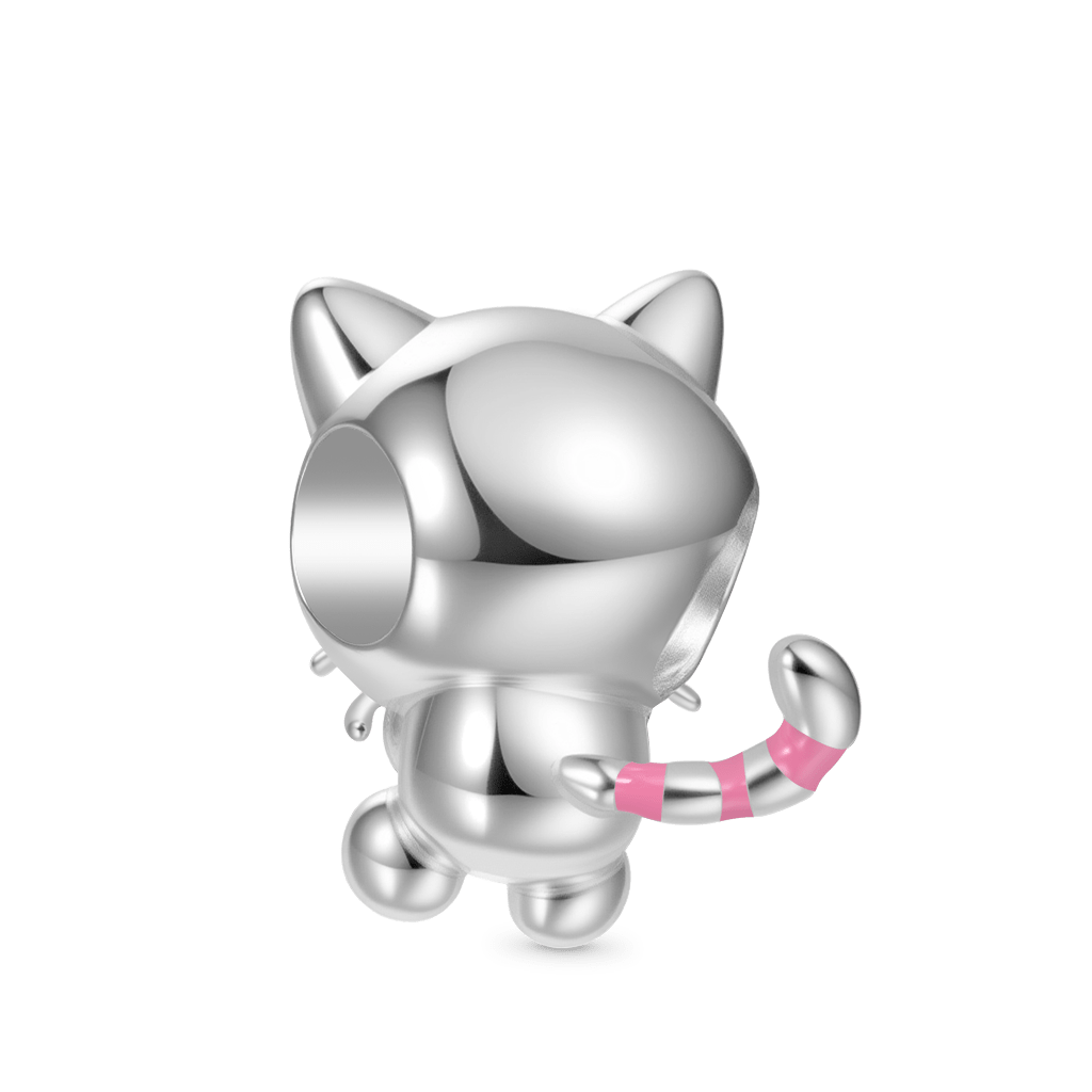 シークレットメッセージ「Love U」猫チャーム image number 2