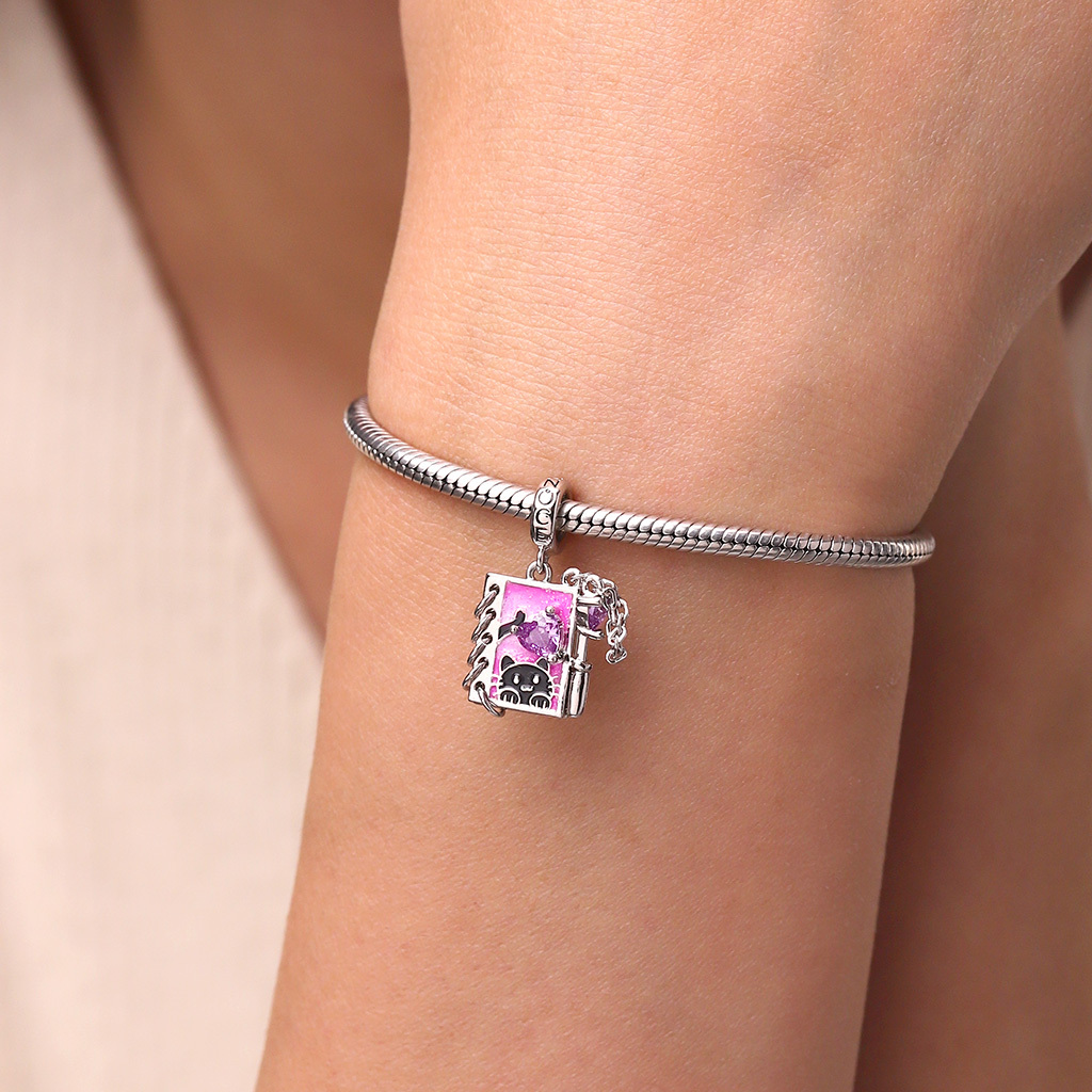 黒猫ダイアリーとフリップページペンダント image number 7