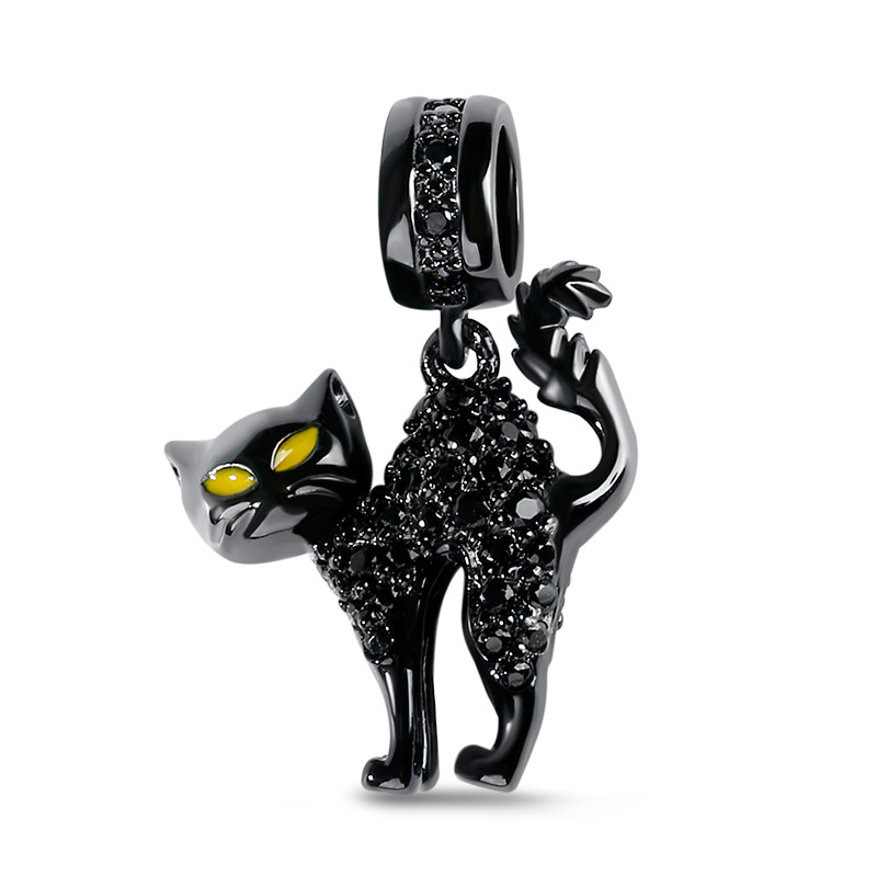 いたずらな黒猫ペンダント image number 0