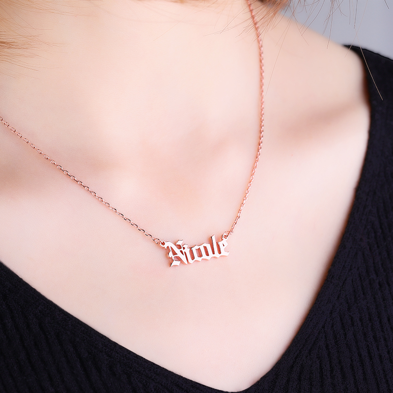 パーソナライズネームネックレス image number 4