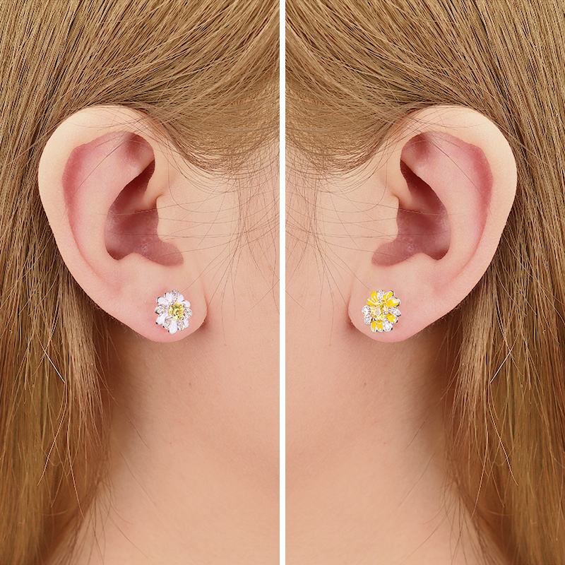 ヒナギクスタッドピアス image number 2
