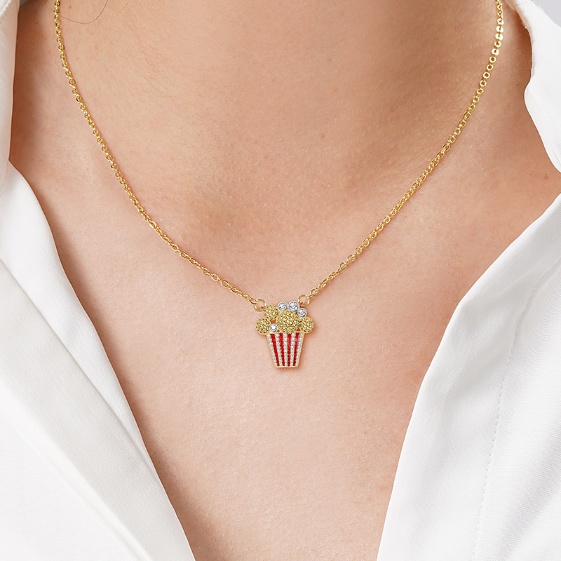 ポップコーン ネックレス image number 3