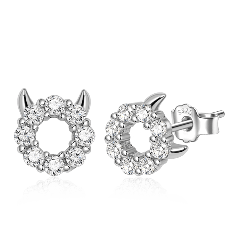 小悪魔スタッドピアス image number 1