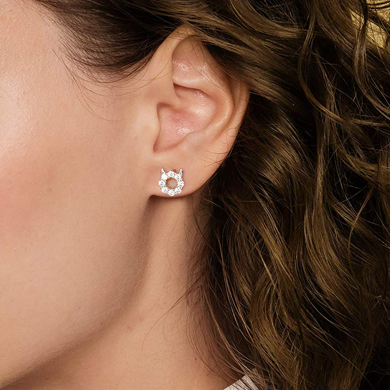 小悪魔スタッドピアス image number 3