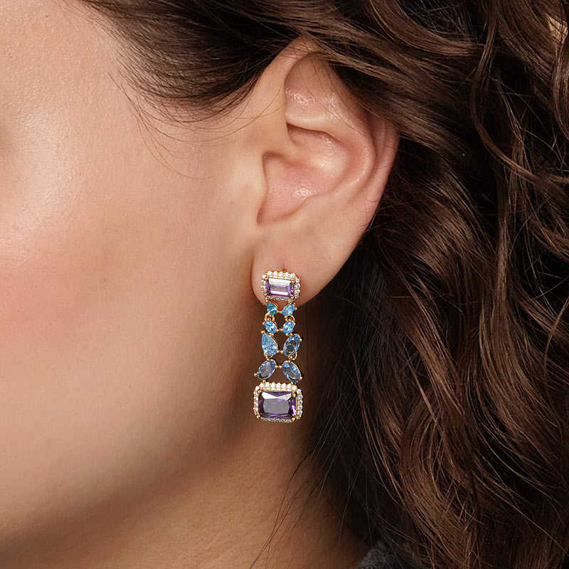 ブルーバタフライジェムダングル image number 2