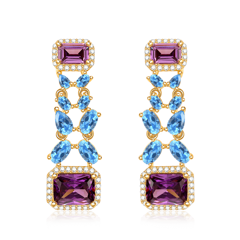 ブルーバタフライジェムダングル image number 0