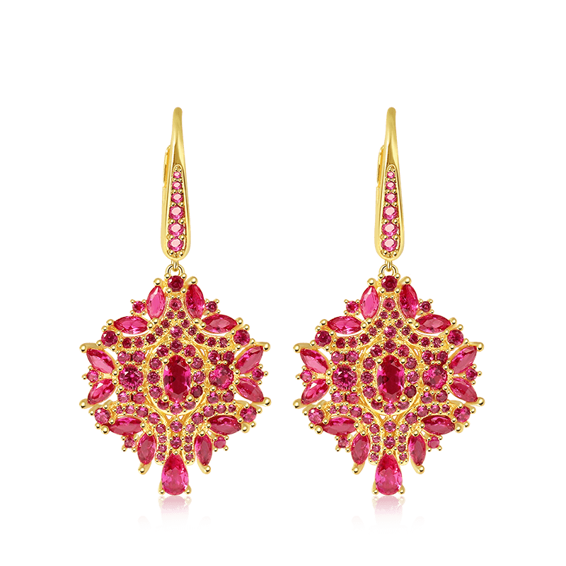 Dreamcatcher Diamond Earrings image number 0