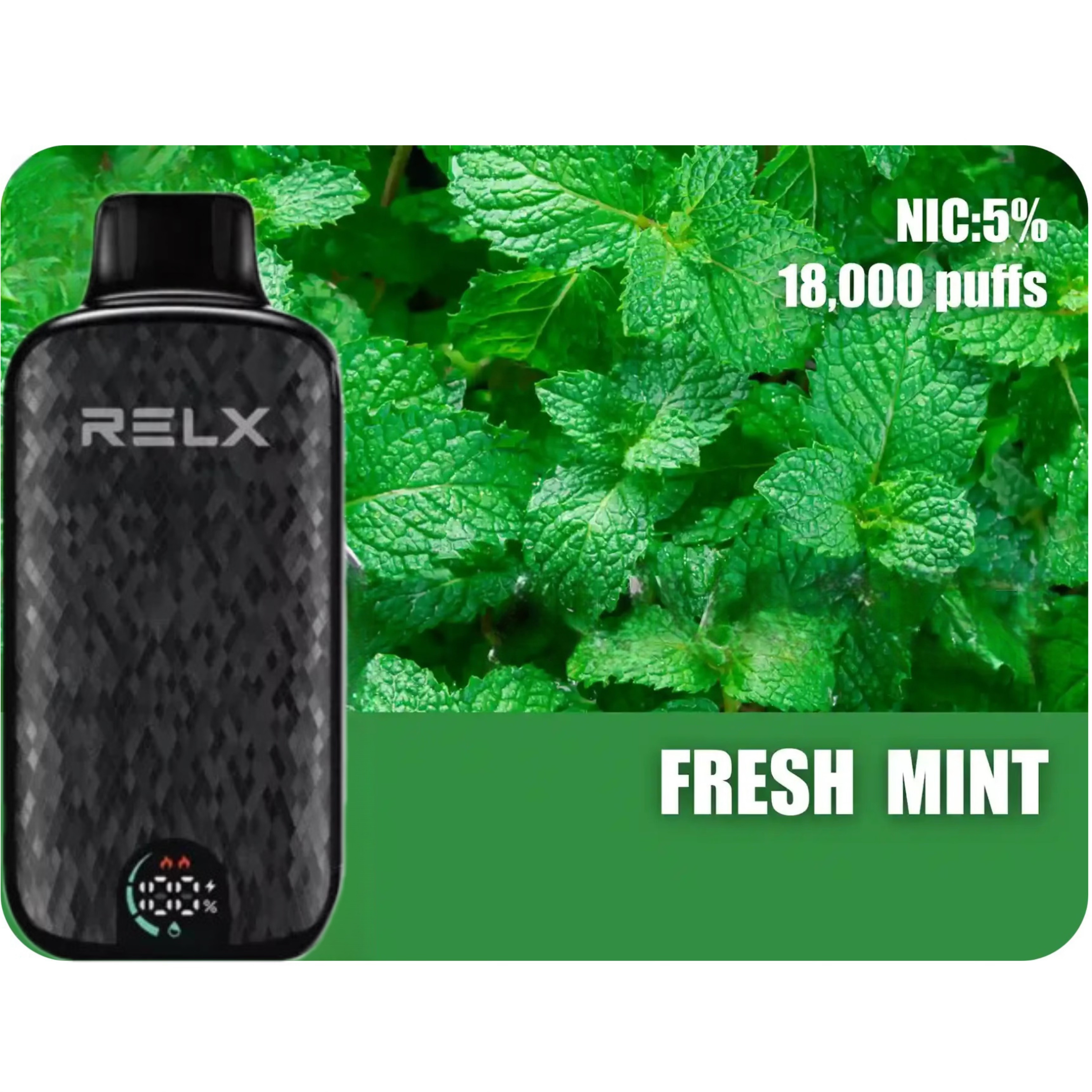Fresh Mint Relx Sparta