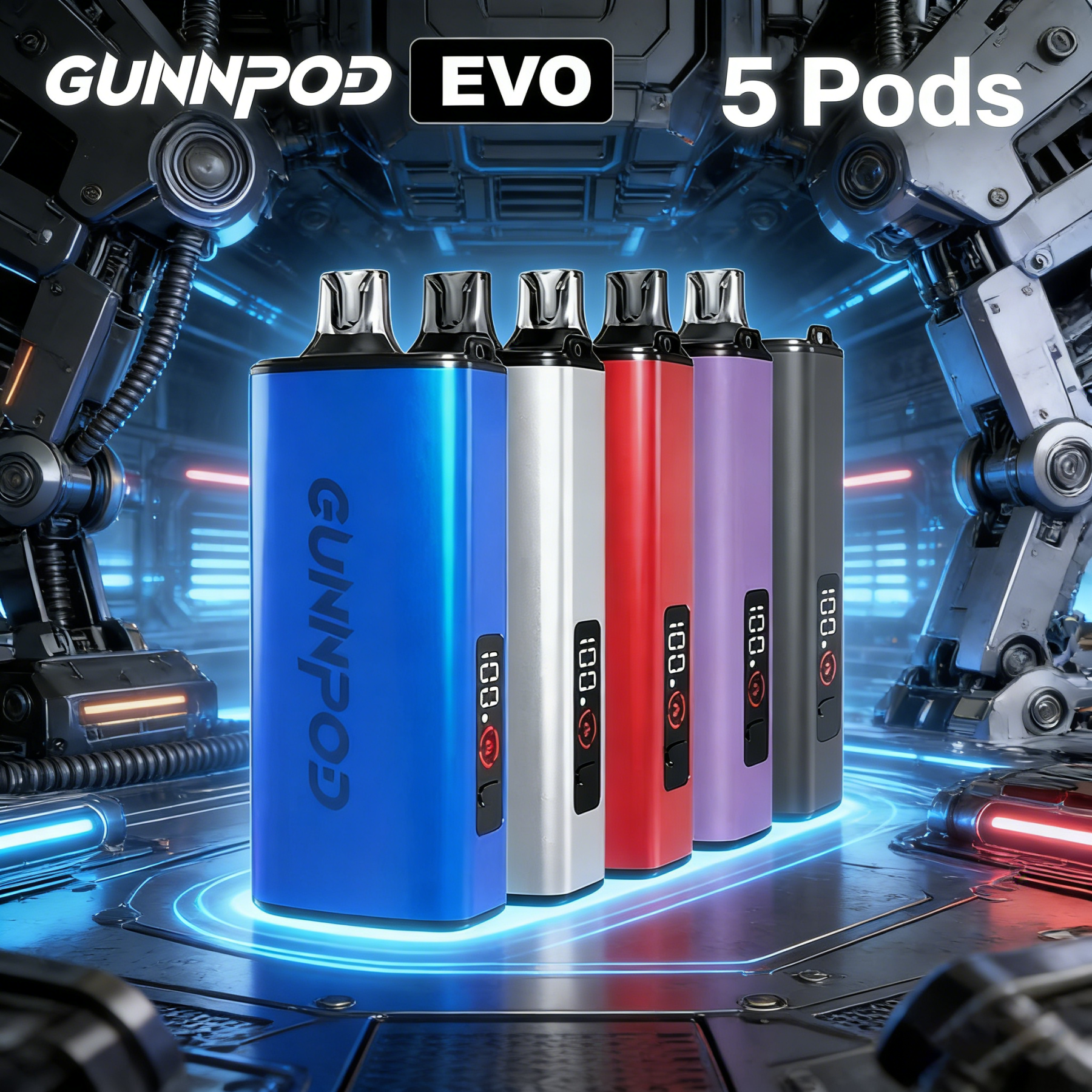 GUNNPOD EVO 5pcs