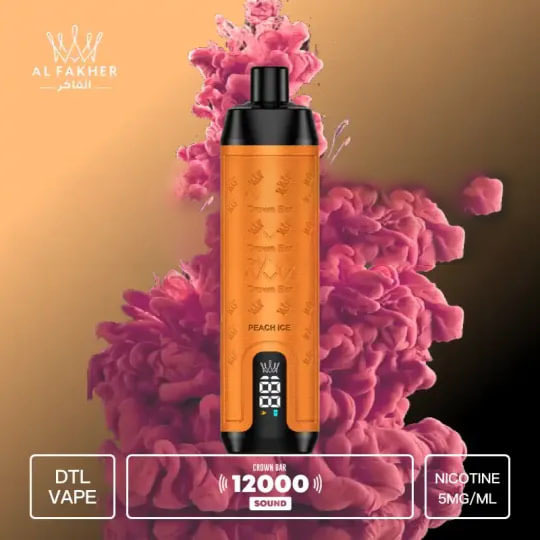 Peach Ice AL FAKHER Crown Bar