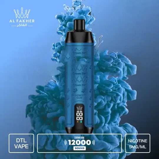 Blueberry Gum AL FAKHER Crown Bar