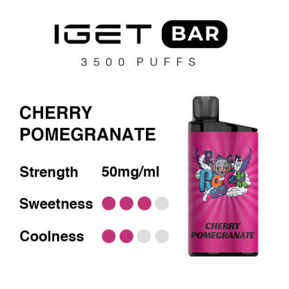 Cherry Pomegranate IGET Bar 3500 Puffs
