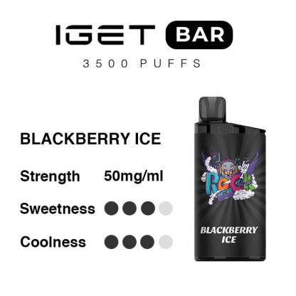 Blackberry Ice IGET Bar 3500 Puffs
