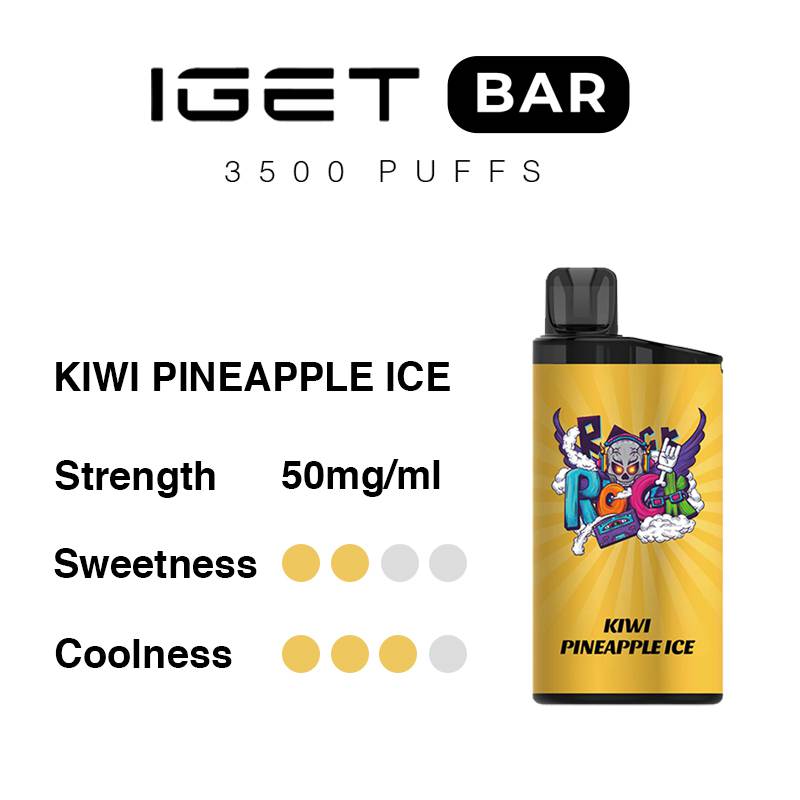 Kiwi Pineapple Ice IGET Bar 3500 Puffs