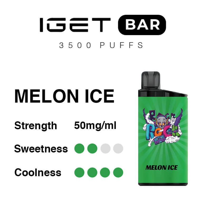 Melon Ice IGET Bar 3500 Puffs
