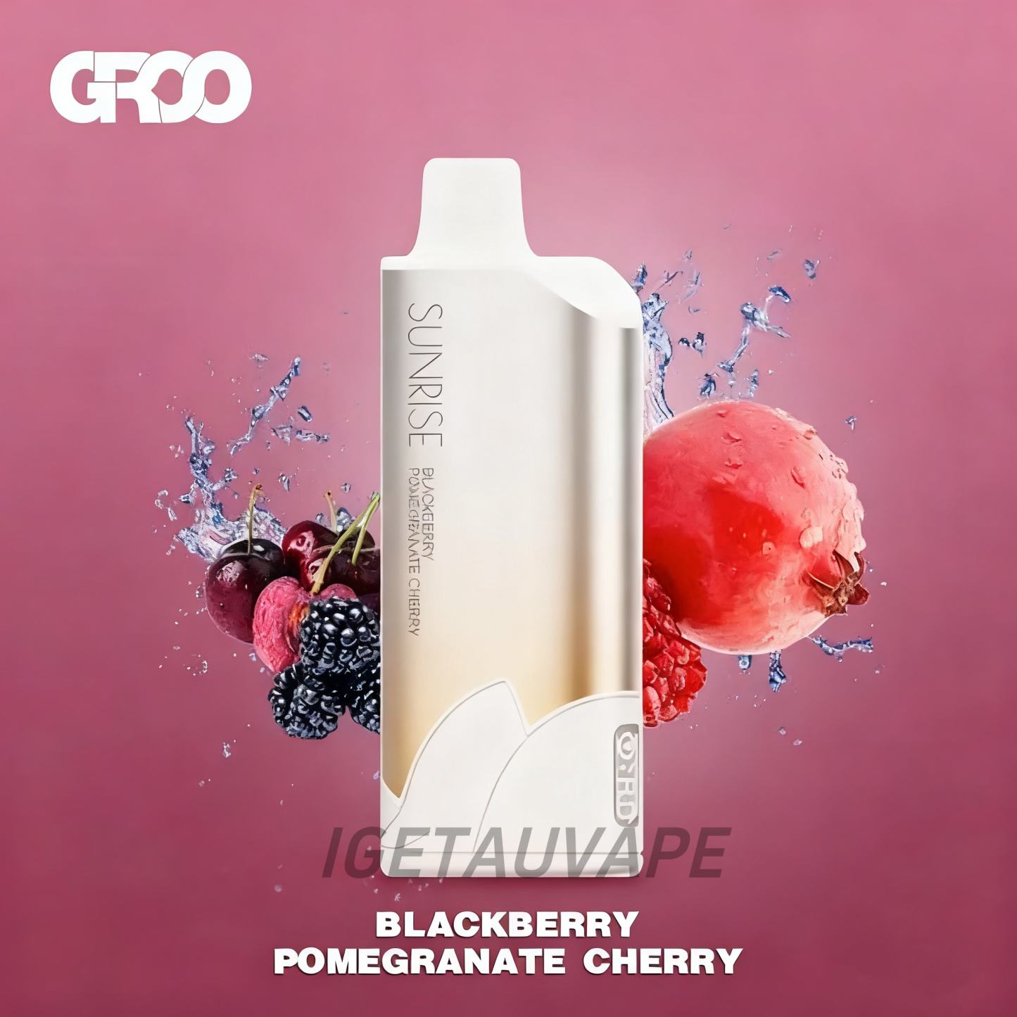 Blackberry Pomegranate Cherry GROO SUNRISE