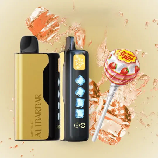 Chupa Chups Strawberry ALIBARBAR ICE ADJUST