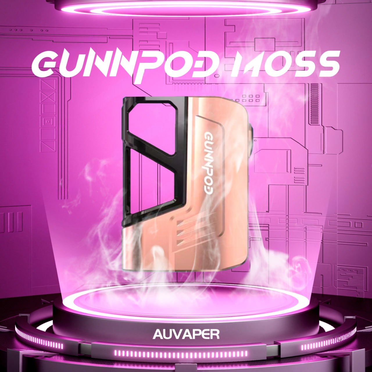 Rose Gold Gunnpod Moss Kit[No pod]