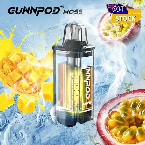 Ice Passionfruit Mango Lime Gunnpod Moss Pod