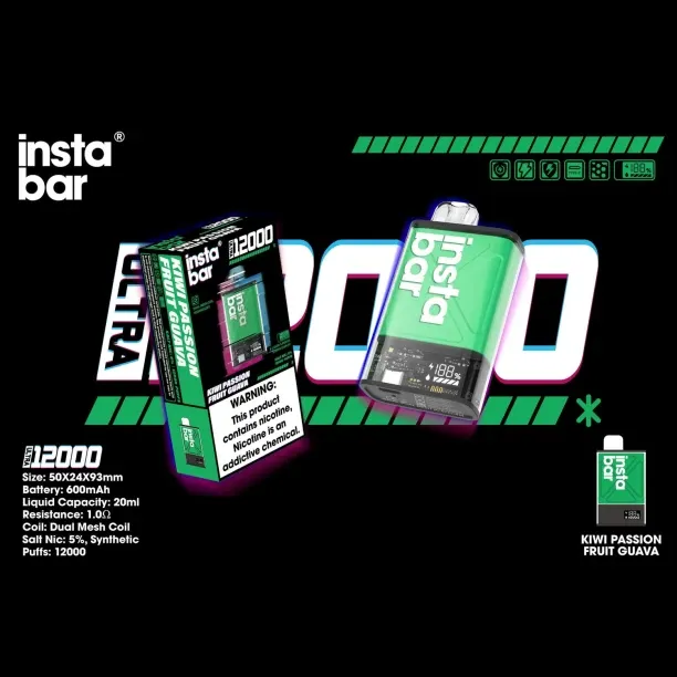 Kiwi Passion Fruit Guava Insta Bar Ultra