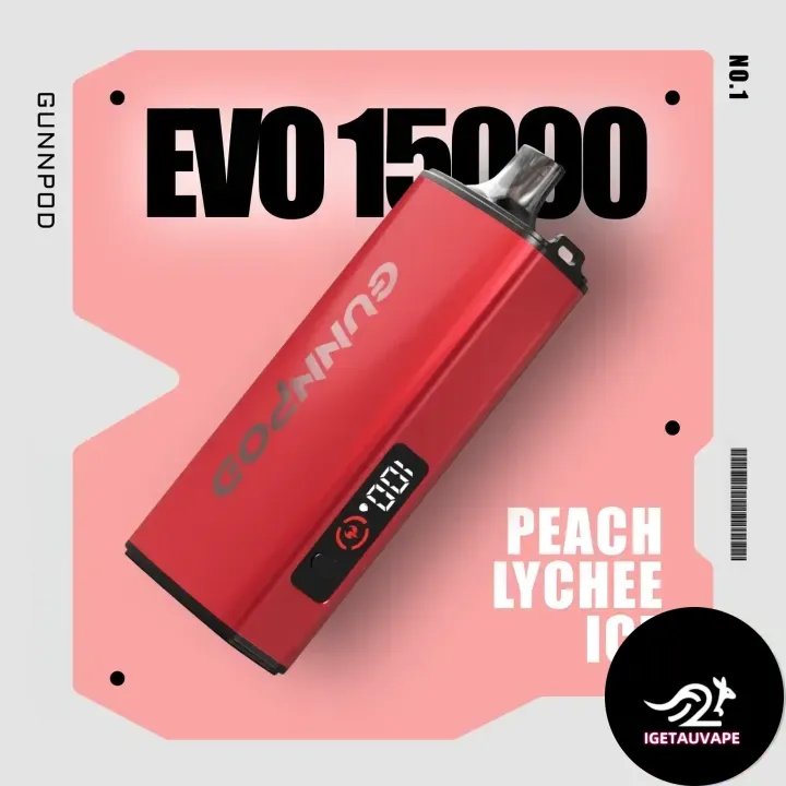 Peach Lychee Ice Gunnpod Evo