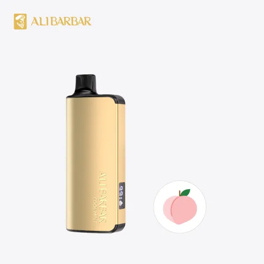 ALIBARBAR INGOT Peach lce  9000 PUFFS