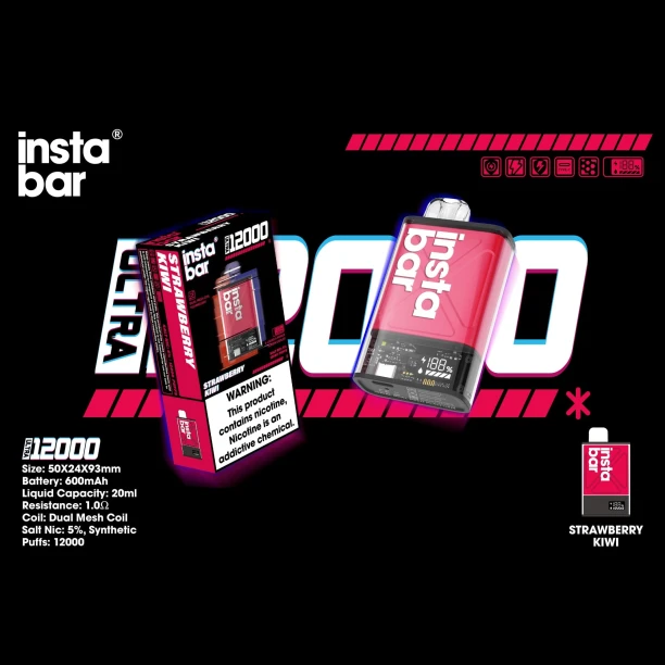 Strawberry kiwi Insta Bar Ultra