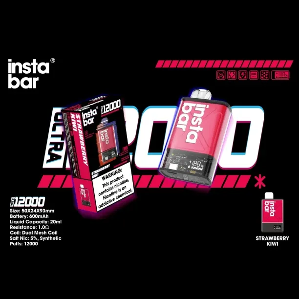 Strawberry kiwi Insta Bar Ultra