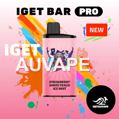Strawberry white peach ive mist Iget Bar Pro