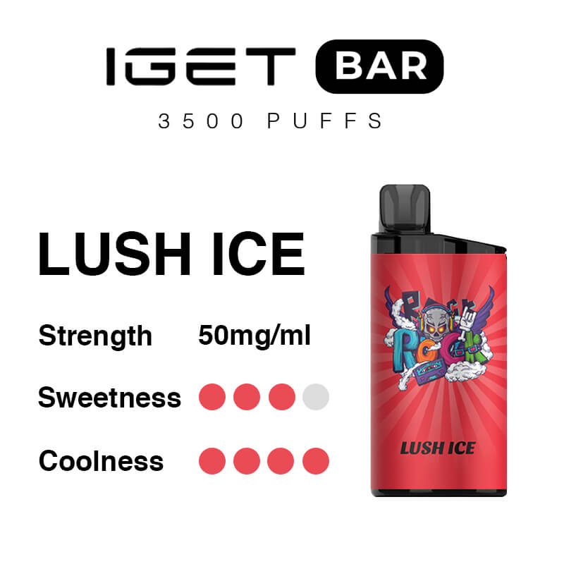 Lush Ice IGET Bar 3500 Puffs