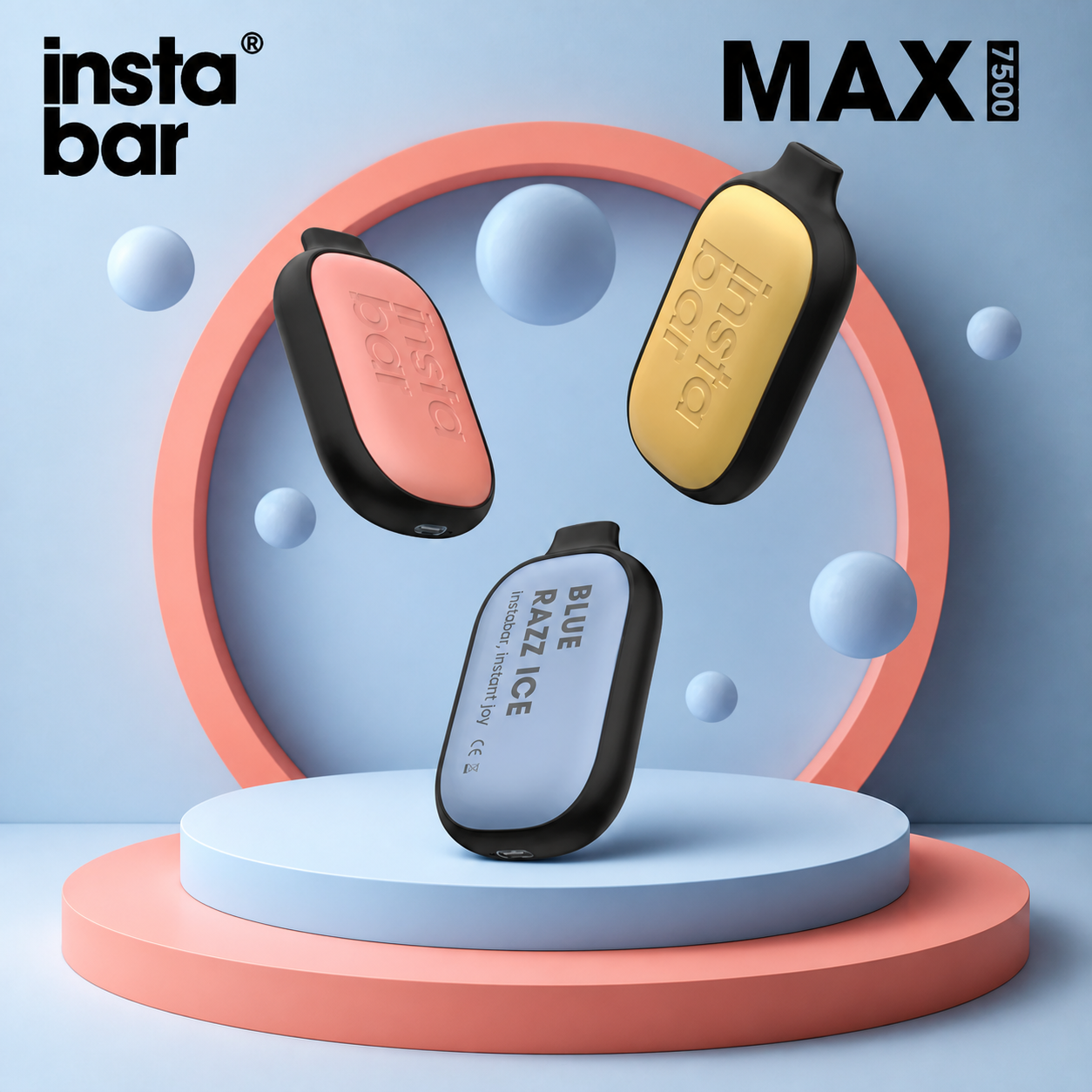 INSTA BAR MAX 3pcs
