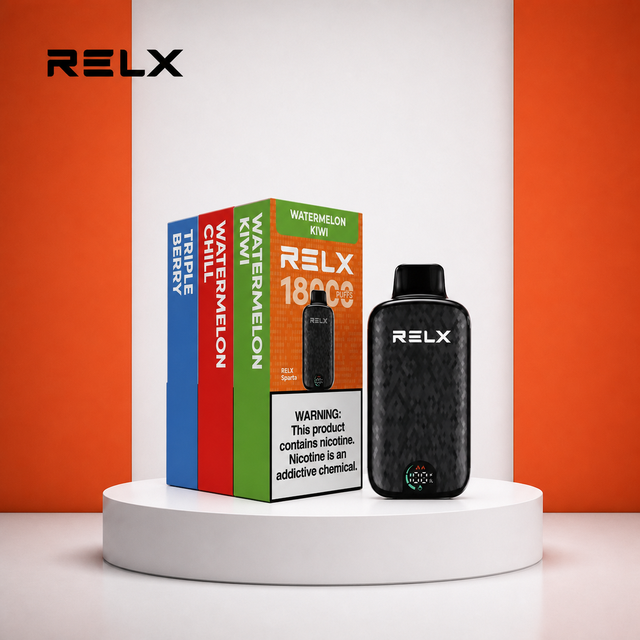 RELX SPARTA （3 pcs）