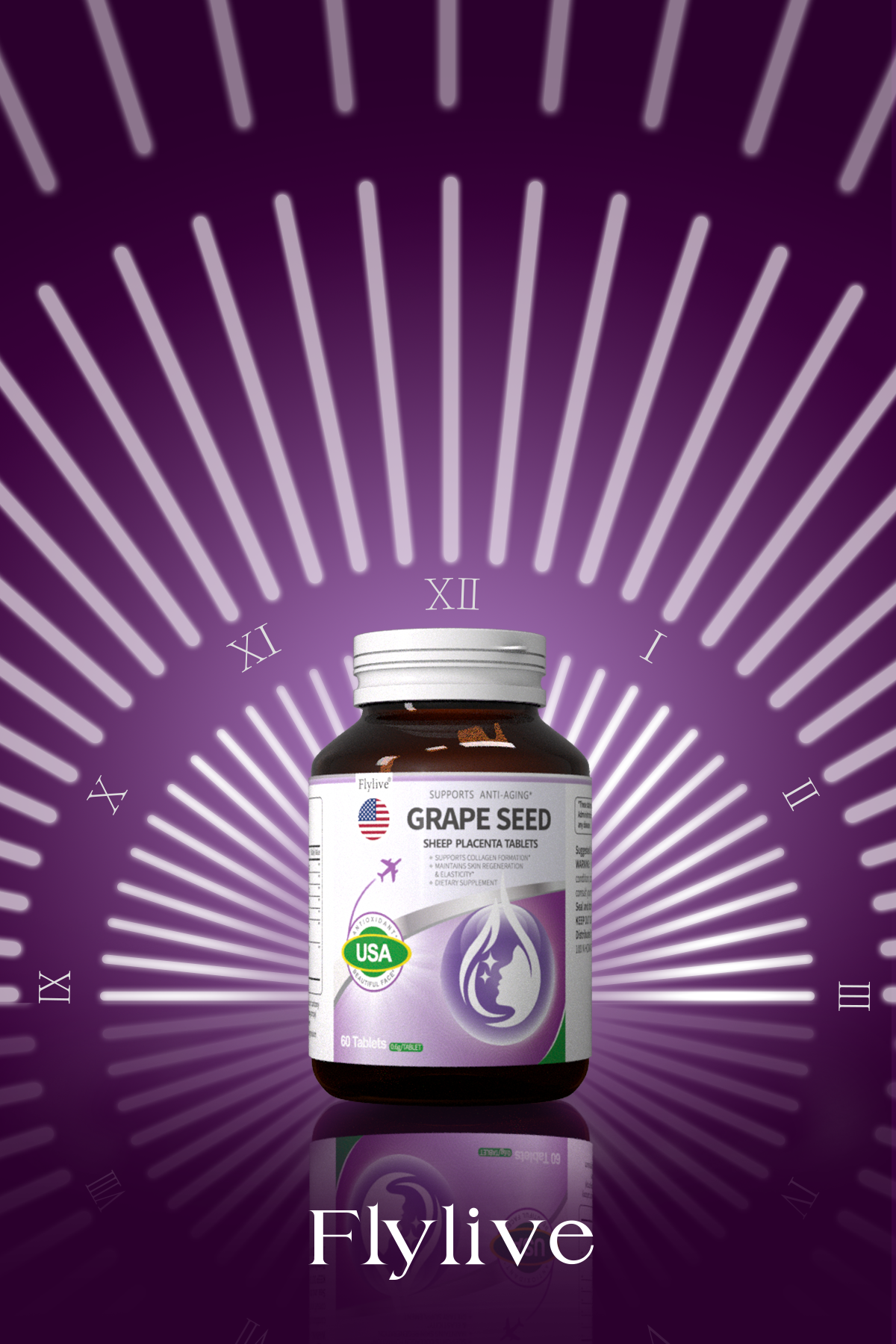 GRAPE SEED SHEEP PLACENTA TABLETS