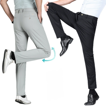 薄款垂感直筒休閒褲