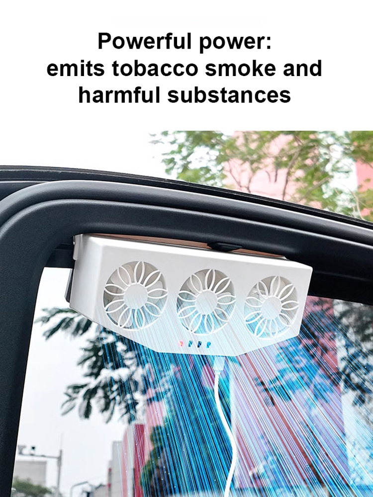 Solar Car Exhaust Fan Radiator