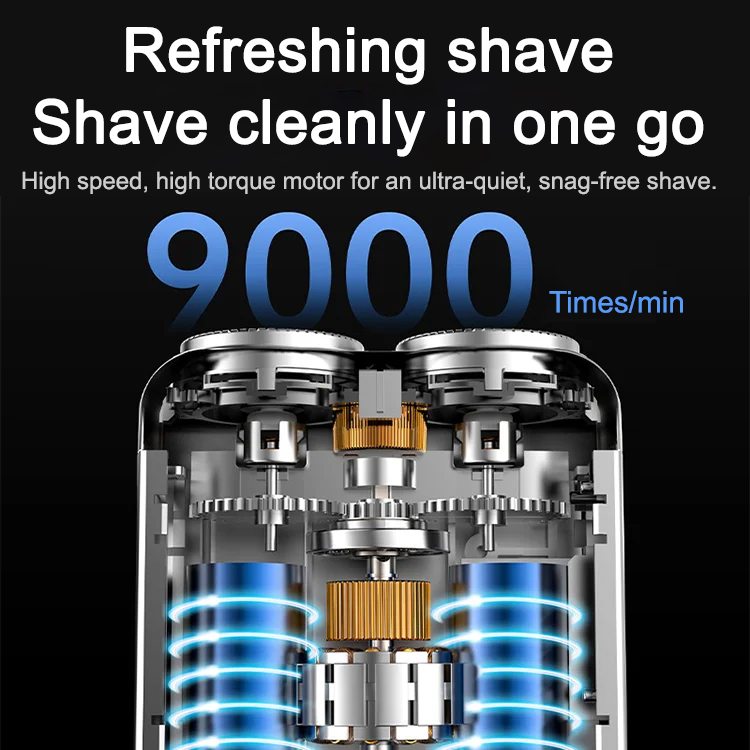 RotaryPro™ Double-Ring Shaver - Smooth, Fast, Reliable