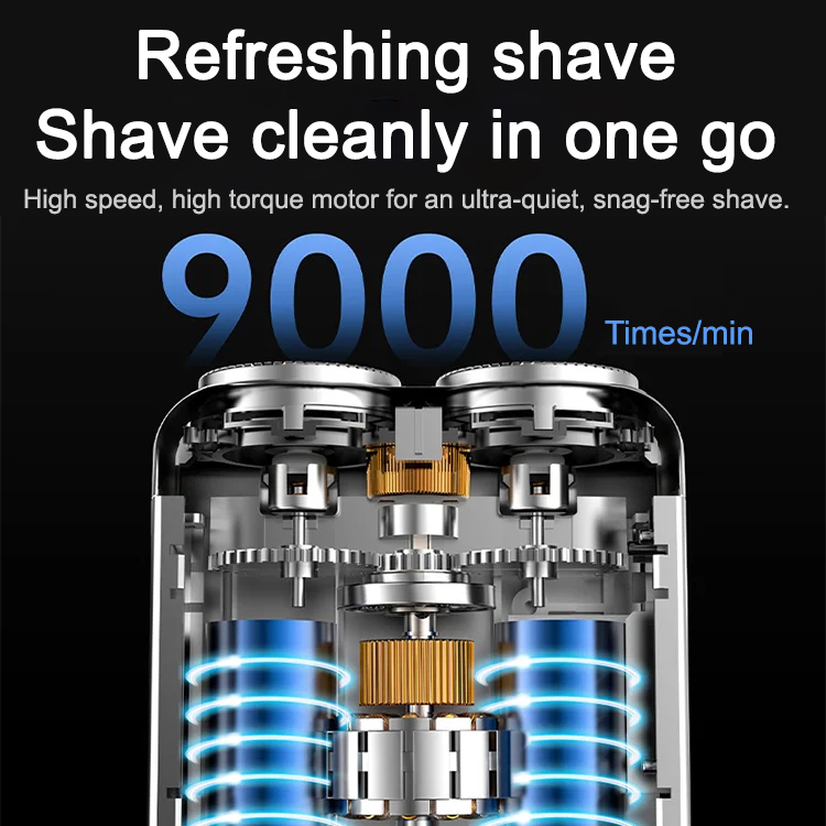 RotaryPro™ Double-Ring Shaver - Smooth, Fast, Reliable