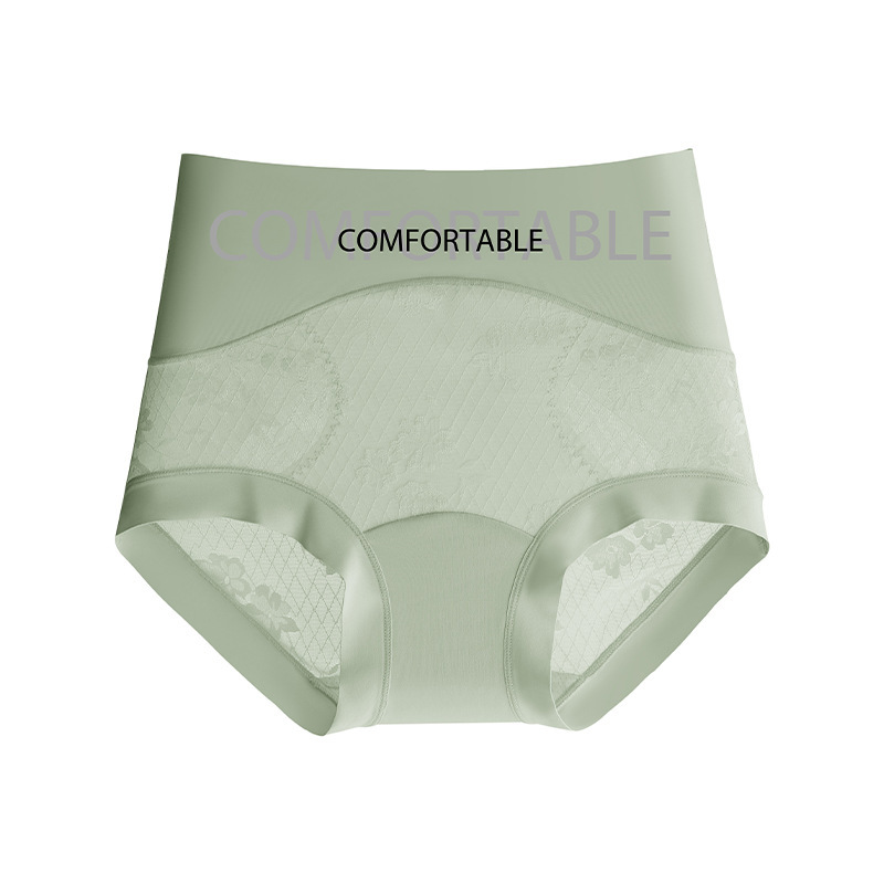 PelvicPro™ High Waist Seamless Lace Panties - Pelvic Support & 99.97%