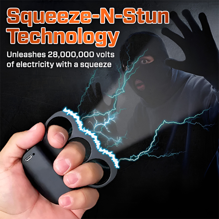 ⚡⚡GuardianCompact™ - 60M Volt Self-Defense Stun Gun