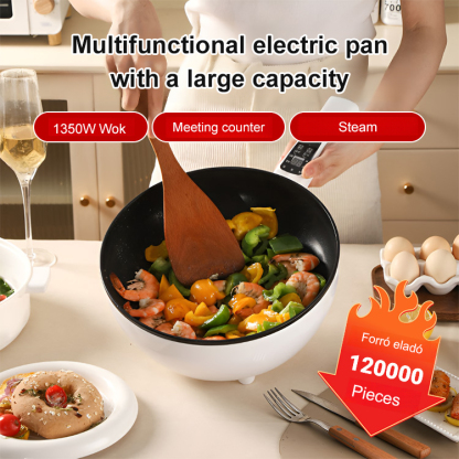 Multifunctional intelligent all-in-one electric frying pan